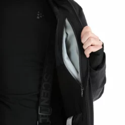 Descente, Russell Ski-jas Heren Zwart -XUEFENG EXTREME OUTFIT descente russell aa jas gevoerd heren zwart 22desce108v2 BI 14