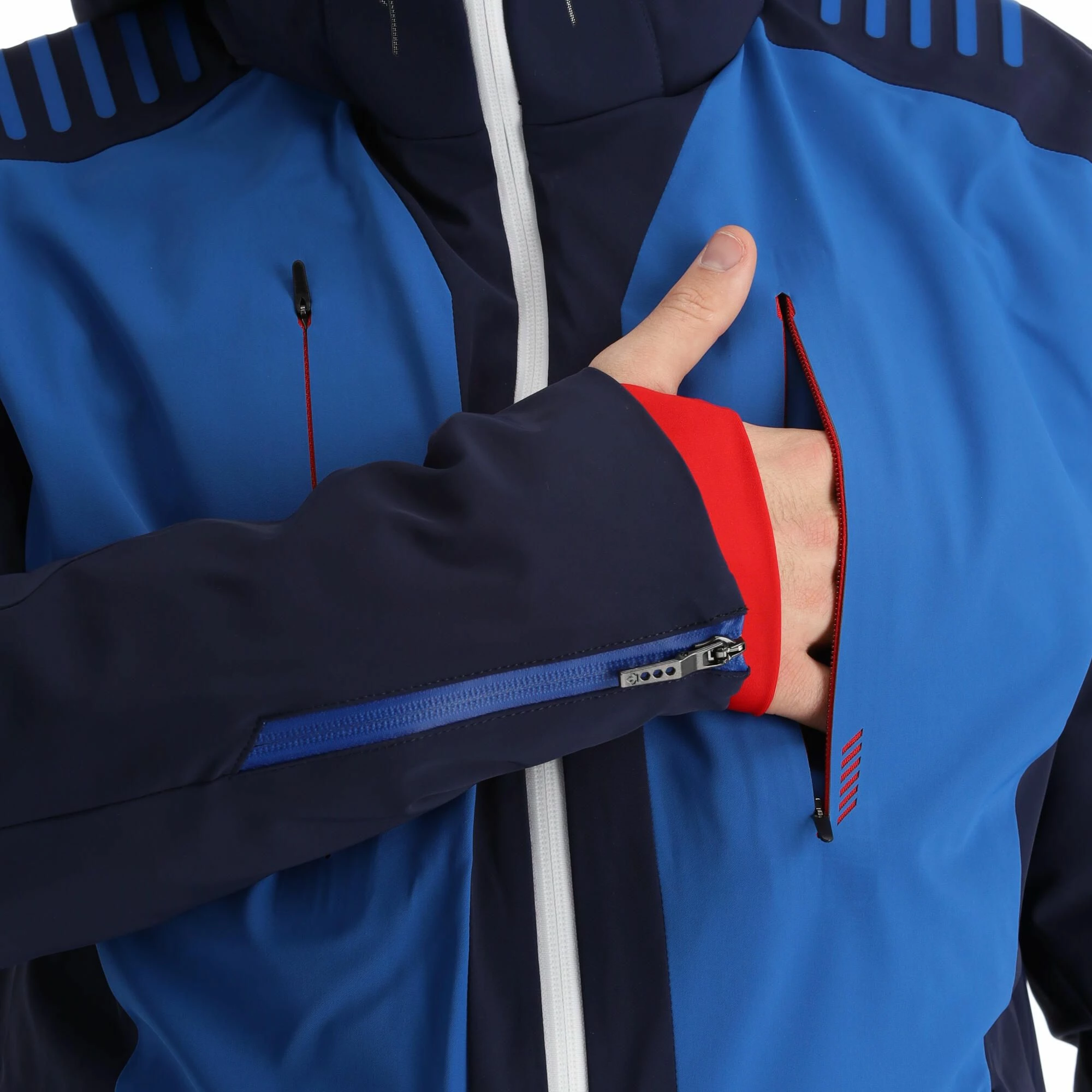 Descente, Swiss Ski-jas Heren Dark Night Blauw 13 Descente, Swiss Ski-jas Heren Dark Night Blauw - Afbeelding 11