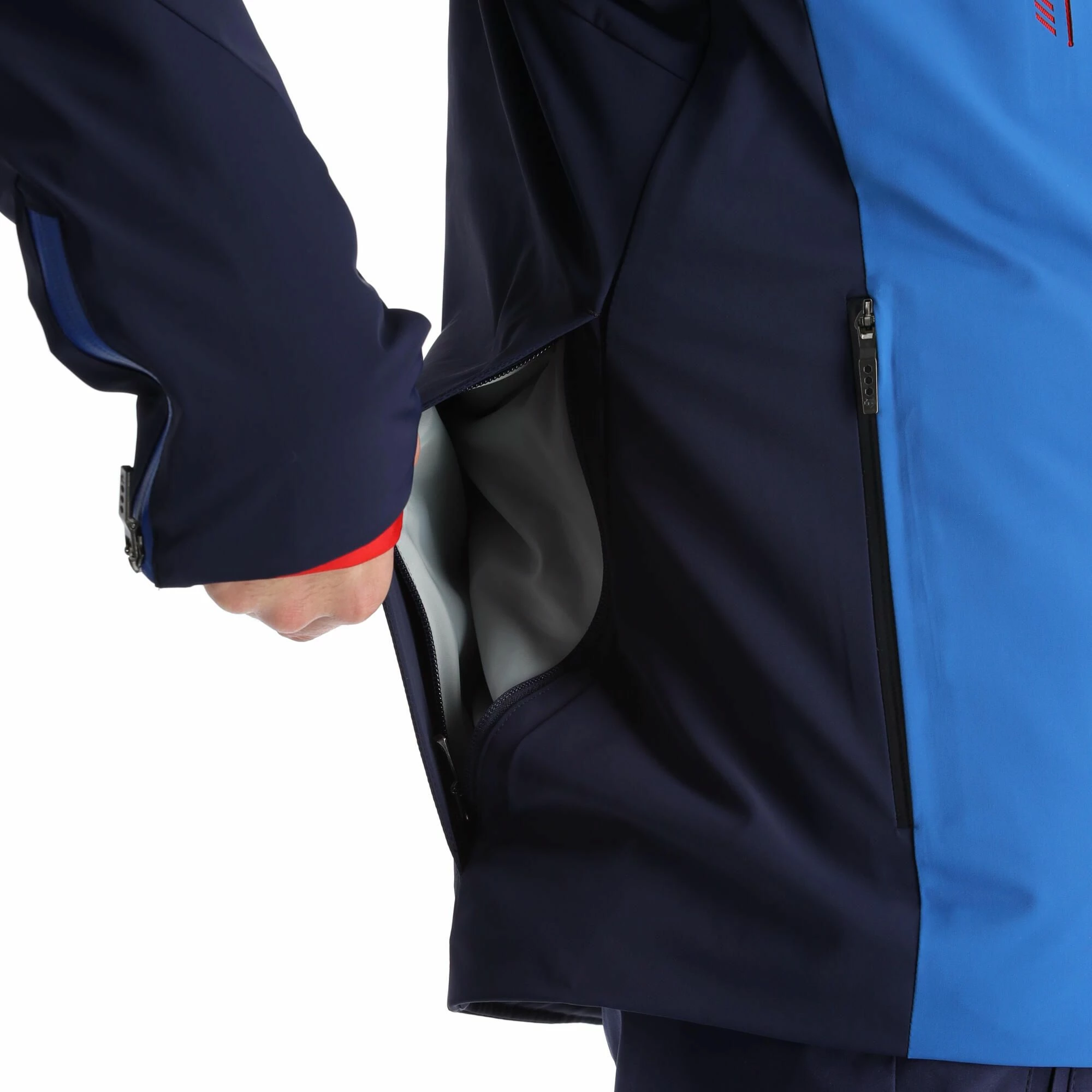 Descente, Swiss Ski-jas Heren Dark Night Blauw 18 Descente, Swiss Ski-jas Heren Dark Night Blauw - Afbeelding 16