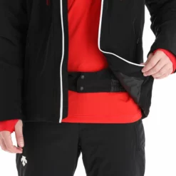 Descente, Swiss Ski-jas Heren Zwart 23 Descente, Swiss Ski-jas Heren Zwart -XUEFENG EXTREME OUTFIT descente swiss aa jas gevoerd heren zwart 22desce105v1 BI 07