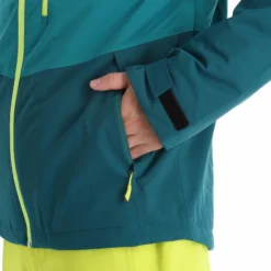 Fischer, Bansko Ski-jas Heren Kayak Groen -XUEFENG EXTREME OUTFIT fischer bansko aa jas gevoerd heren kayak groen 22fisch107v4 BI 13 1