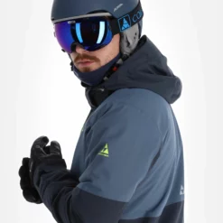 Fischer, Bansko Ski-jas Heren Sea Grijs -XUEFENG EXTREME OUTFIT fischer bansko aa jas gevoerd heren sea grijs 22fisch107v2 BI 05