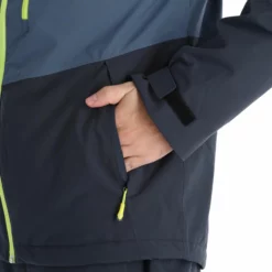 Fischer, Bansko Ski-jas Heren Sea Grijs -XUEFENG EXTREME OUTFIT fischer bansko aa jas gevoerd heren sea grijs 22fisch107v2 BI 13