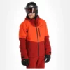 Fischer, Bansko Ski-jas Heren Tomato Rood -XUEFENG EXTREME OUTFIT fischer bansko aa jas gevoerd heren tomato rood 22fisch107v3 BI 02