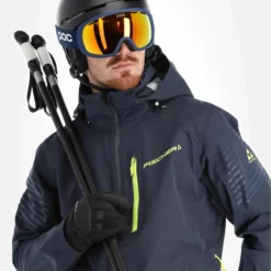 Fischer, Hocheck M Hardshell Ski-jas Heren Nights Blauw -XUEFENG EXTREME OUTFIT fischer hocheck m ab hardshell jas heren nights blauw 22fisch103v1 BI 05