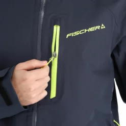 Fischer, Hocheck M Hardshell Ski-jas Heren Nights Blauw -XUEFENG EXTREME OUTFIT fischer hocheck m ab hardshell jas heren nights blauw 22fisch103v1 BI 13