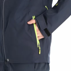 Fischer, Hocheck M Hardshell Ski-jas Heren Nights Blauw -XUEFENG EXTREME OUTFIT fischer hocheck m ab hardshell jas heren nights blauw 22fisch103v1 BI 14