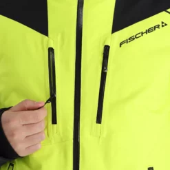 Fischer, Rc4 Ski-jas Heren Evening Geel -XUEFENG EXTREME OUTFIT fischer rc4 aa jas gevoerd heren evening geel 22fisch105v2 BI 12