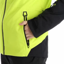 Fischer, Rc4 Ski-jas Heren Evening Geel -XUEFENG EXTREME OUTFIT fischer rc4 aa jas gevoerd heren evening geel 22fisch105v2 BI 13