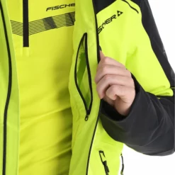 Fischer, Rc4 Ski-jas Heren Evening Geel -XUEFENG EXTREME OUTFIT fischer rc4 aa jas gevoerd heren evening geel 22fisch105v2 BI 14