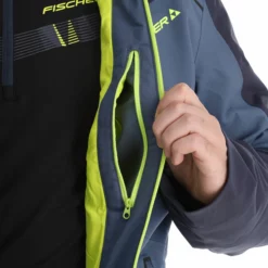 Fischer, Rc4 Ski-jas Heren Sea Grijs -XUEFENG EXTREME OUTFIT fischer rc4 aa jas gevoerd heren sea grijs 22fisch105v5 BI 14