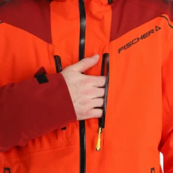 Fischer, Rc4 Ski-jas Heren Tomato Rood 26 Fischer, Rc4 Ski-jas Heren Tomato Rood -XUEFENG EXTREME OUTFIT fischer rc4 aa jas gevoerd heren tomato rood 22fisch105v3 BI 12