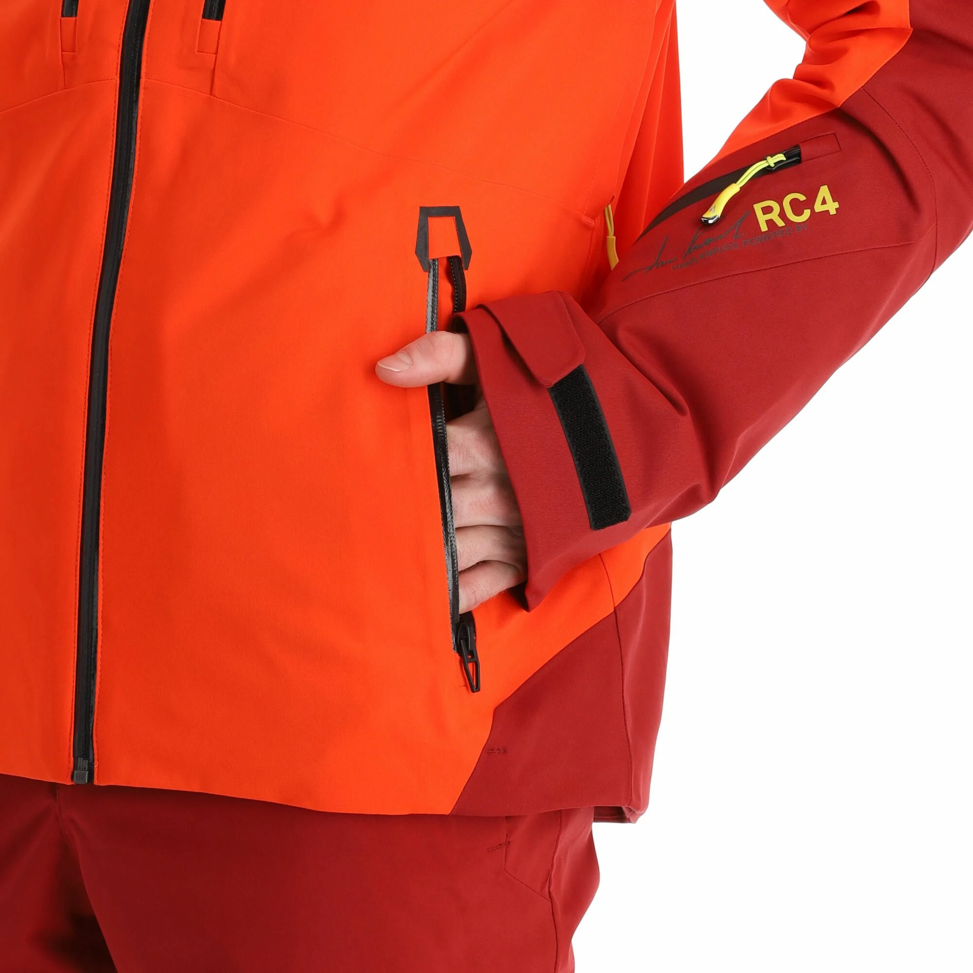Fischer, Rc4 Ski-jas Heren Tomato Rood 14 Fischer, Rc4 Ski-jas Heren Tomato Rood - Afbeelding 12