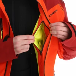 Fischer, Rc4 Ski-jas Heren Tomato Rood 28 Fischer, Rc4 Ski-jas Heren Tomato Rood -XUEFENG EXTREME OUTFIT fischer rc4 aa jas gevoerd heren tomato rood 22fisch105v3 BI 14