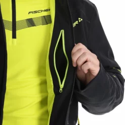 Fischer, Rc4 Ski-jas Heren Zwart -XUEFENG EXTREME OUTFIT fischer rc4 aa jas gevoerd heren zwart 22fisch105v4 BI 14