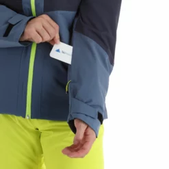 Fischer, Semmering Ski-jas Heren Sea Grijs -XUEFENG EXTREME OUTFIT fischer semmering aa jas gevoerd heren sea grijs 22fisch106v1 BI 08