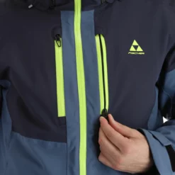 Fischer, Semmering Ski-jas Heren Sea Grijs -XUEFENG EXTREME OUTFIT fischer semmering aa jas gevoerd heren sea grijs 22fisch106v1 BI 12