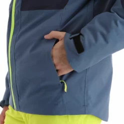 Fischer, Semmering Ski-jas Heren Sea Grijs -XUEFENG EXTREME OUTFIT fischer semmering aa jas gevoerd heren sea grijs 22fisch106v1 BI 14