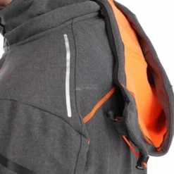 Geographical Norway, Tushiba Men 007 + Bs Softshell Ski-jas Heren Dark Grijs, Oranje -XUEFENG EXTREME OUTFIT geographical norway tushiba 007 softshell ski jas heren dark grijsoranje ac19geow11a 08.3635