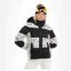 Head, Ashley Ski-jas Dames Legacy Print Ivory Wit -XUEFENG EXTREME OUTFIT head ashley aa jas gevoerd dames legacy print ivory wit 22headx154v2 BI 02