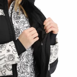 Head, Ashley Ski-jas Dames Legacy Print Ivory Wit -XUEFENG EXTREME OUTFIT head ashley aa jas gevoerd dames legacy print ivory wit 22headx154v2 BI 10