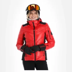 Head, Frost Ski-jas Dames Metallic Rood 19 Head, Frost Ski-jas Dames Metallic Rood -XUEFENG EXTREME OUTFIT head frost aa jas gevoerd dames metallic rood 22headx150v3 BI 04