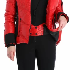 Head, Frost Ski-jas Dames Metallic Rood 24 Head, Frost Ski-jas Dames Metallic Rood -XUEFENG EXTREME OUTFIT head frost aa jas gevoerd dames metallic rood 22headx150v3 BI 09