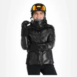 Head, Frost Ski-jas Dames Metallic Zwart -XUEFENG EXTREME OUTFIT head frost aa jas gevoerd dames metallic zwart 22headx150v1 BI 04