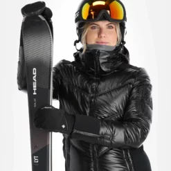 Head, Frost Ski-jas Dames Metallic Zwart -XUEFENG EXTREME OUTFIT head frost aa jas gevoerd dames metallic zwart 22headx150v1 BI 05
