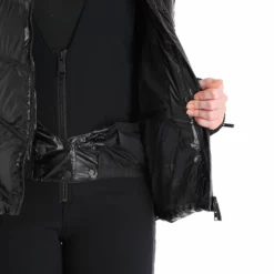 Head, Frost Ski-jas Dames Metallic Zwart -XUEFENG EXTREME OUTFIT head frost aa jas gevoerd dames metallic zwart 22headx150v1 BI 09