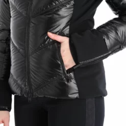 Head, Frost Ski-jas Dames Metallic Zwart -XUEFENG EXTREME OUTFIT head frost aa jas gevoerd dames metallic zwart 22headx150v1 BI 13