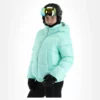 Head, Tiffany Ski-jas Dames Mint Groen -XUEFENG EXTREME OUTFIT head tiffany aa jas gevoerd dames mint groen 22headx155v1 BI 02