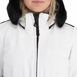 High Society, Jacy Ski-jas Dames Wit -XUEFENG EXTREME OUTFIT high society down jacket aa jas gevoerd dames wit 22highs104v1 BI 07
