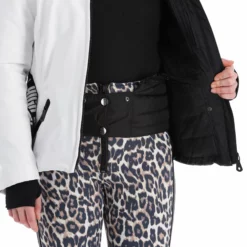 High Society, Jacy Ski-jas Dames Wit -XUEFENG EXTREME OUTFIT high society down jacket aa jas gevoerd dames wit 22highs104v1 BI 08