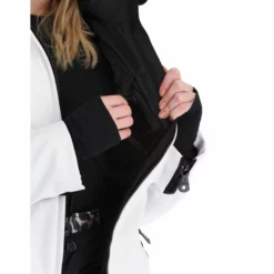 High Society, Jacy Ski-jas Dames Wit -XUEFENG EXTREME OUTFIT high society down jacket aa jas gevoerd dames wit 22highs104v1 BI 15