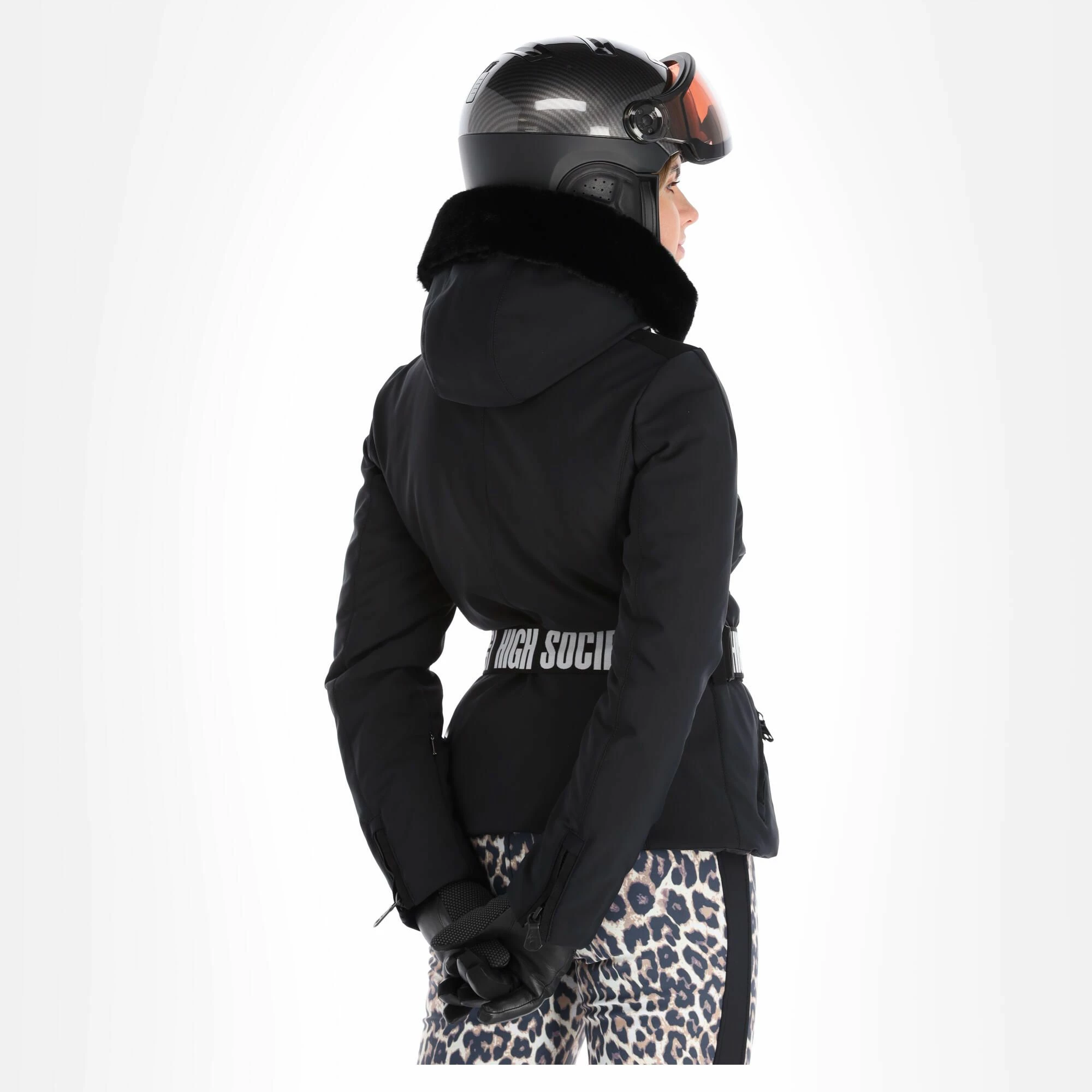 High Society, Jacy Ski-jas Dames Zwart 4 High Society, Jacy Ski-jas Dames Zwart - Afbeelding 2