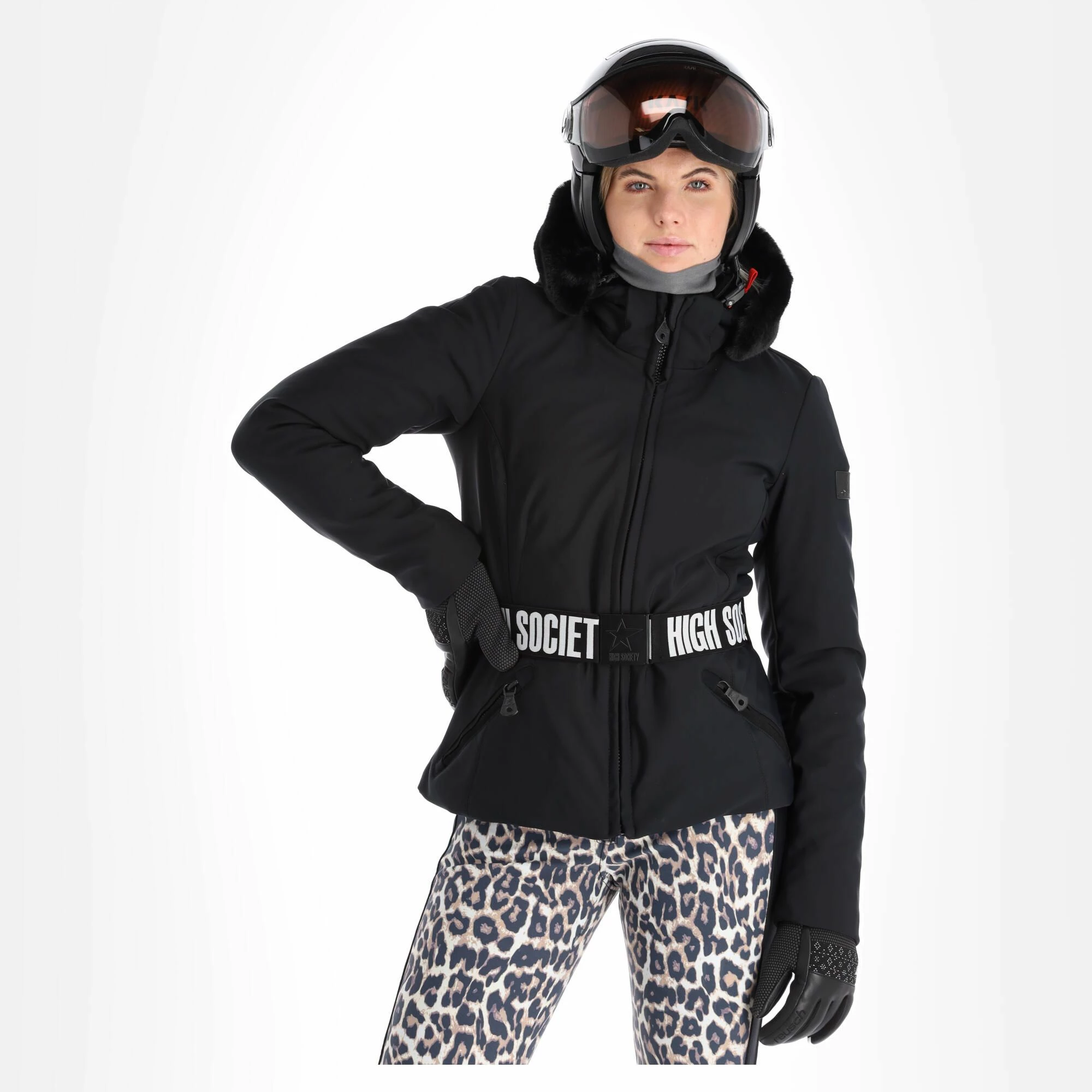 High Society, Jacy Ski-jas Dames Zwart 5 High Society, Jacy Ski-jas Dames Zwart - Afbeelding 3