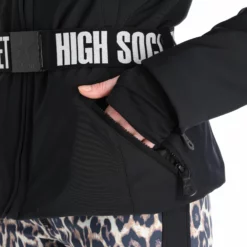 High Society, Jacy Ski-jas Dames Zwart 23 High Society, Jacy Ski-jas Dames Zwart -XUEFENG EXTREME OUTFIT high society down jacket aa jas gevoerd dames zwart 22highs104v2 BI 08