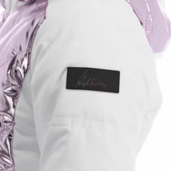 High Society, Harper Ski-jas Dames Lila Paars, Wit -XUEFENG EXTREME OUTFIT high society ski jacket aa jas gevoerd dames lila paars wit 22highs101v1 BI 15