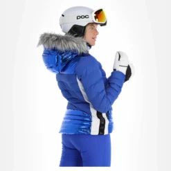 Kelly, Down Jacket Ski-jas Dames Ocean Blauw -XUEFENG EXTREME OUTFIT kelly down jacket aa jas gevoerd dames ocean blauw 22kelly101v2 BI 03