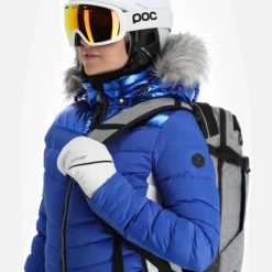 Kelly, Down Jacket Ski-jas Dames Ocean Blauw -XUEFENG EXTREME OUTFIT kelly down jacket aa jas gevoerd dames ocean blauw 22kelly101v2 BI 05