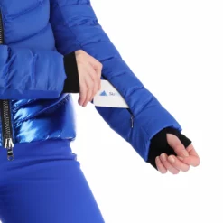 Kelly, Down Jacket Ski-jas Dames Ocean Blauw -XUEFENG EXTREME OUTFIT kelly down jacket aa jas gevoerd dames ocean blauw 22kelly101v2 BI 08