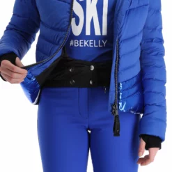 Kelly, Down Jacket Ski-jas Dames Ocean Blauw -XUEFENG EXTREME OUTFIT kelly down jacket aa jas gevoerd dames ocean blauw 22kelly101v2 BI 09