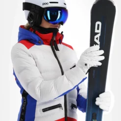 Kelly, Down Jacket Ski-jas Dames Ocean Blauw, Wit -XUEFENG EXTREME OUTFIT kelly down jacket aa jas gevoerd dames ocean blauw wit 22kelly102v3 BI 05