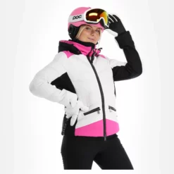 Kelly, Down Jacket Ski-jas Dames Roze, Wit 19 Kelly, Down Jacket Ski-jas Dames Roze, Wit -XUEFENG EXTREME OUTFIT kelly down jacket aa jas gevoerd dames roze wit 22kelly102v2 BI 04
