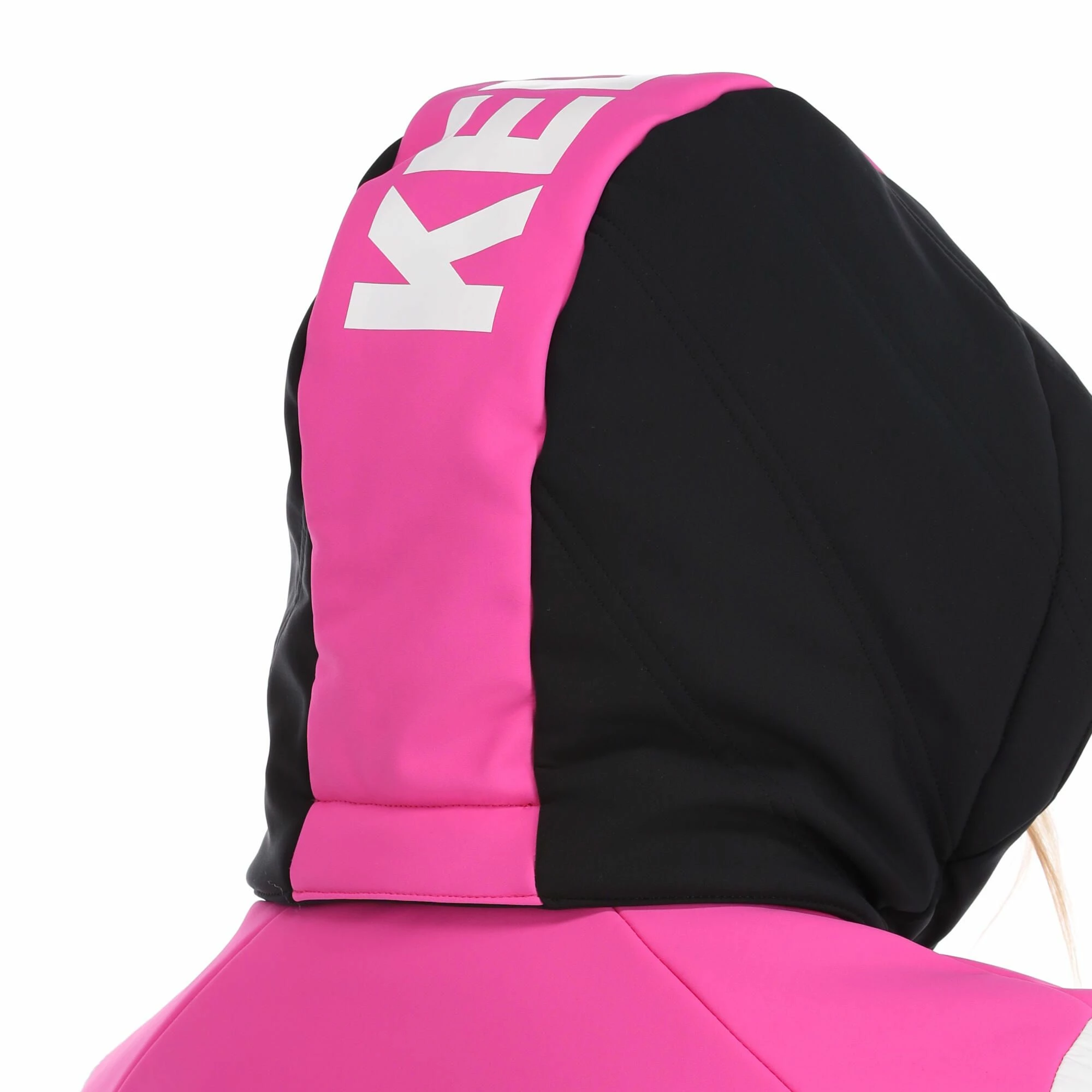 Kelly, Down Jacket Ski-jas Dames Roze, Wit 13 Kelly, Down Jacket Ski-jas Dames Roze, Wit - Afbeelding 11