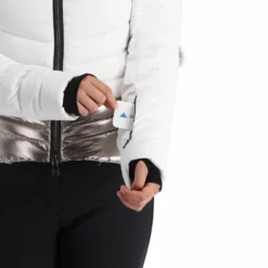 Kelly, Down Jacket Ski-jas Dames Stone Wit -XUEFENG EXTREME OUTFIT kelly down jacket aa jas gevoerd dames stone wit 22kelly101v3 BI 08