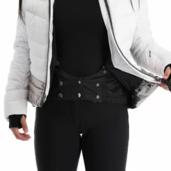 Kelly, Down Jacket Ski-jas Dames Stone Wit -XUEFENG EXTREME OUTFIT kelly down jacket aa jas gevoerd dames stone wit 22kelly101v3 BI 09