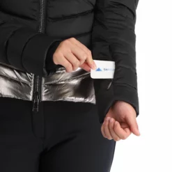 Kelly, Down Jacket Ski-jas Dames Stone Zwart -XUEFENG EXTREME OUTFIT kelly down jacket aa jas gevoerd dames stone zwart 22kelly101v1 BI 08