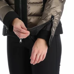 Kelly, Softshell Jacket Softshell Ski-jas Dames Goud, Zwart -XUEFENG EXTREME OUTFIT kelly softshell jacket ac softshell jas dames goud zwart 22kelly104v1 BI 09